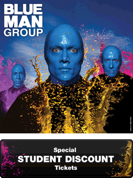 Blue Man Group - Student Discount Tickets